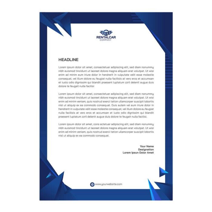 Luxury Letterhead