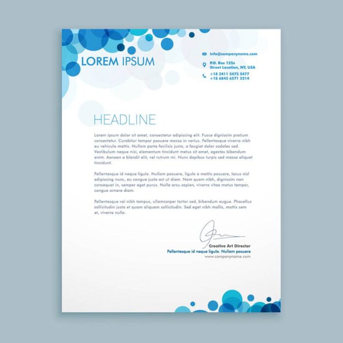 Premium Letterhead